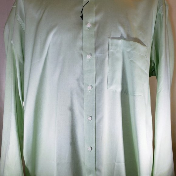 Lipson NuCare, NWT, 18 Neck, Apple Green, 100% Cotton - Picture 10 of 16